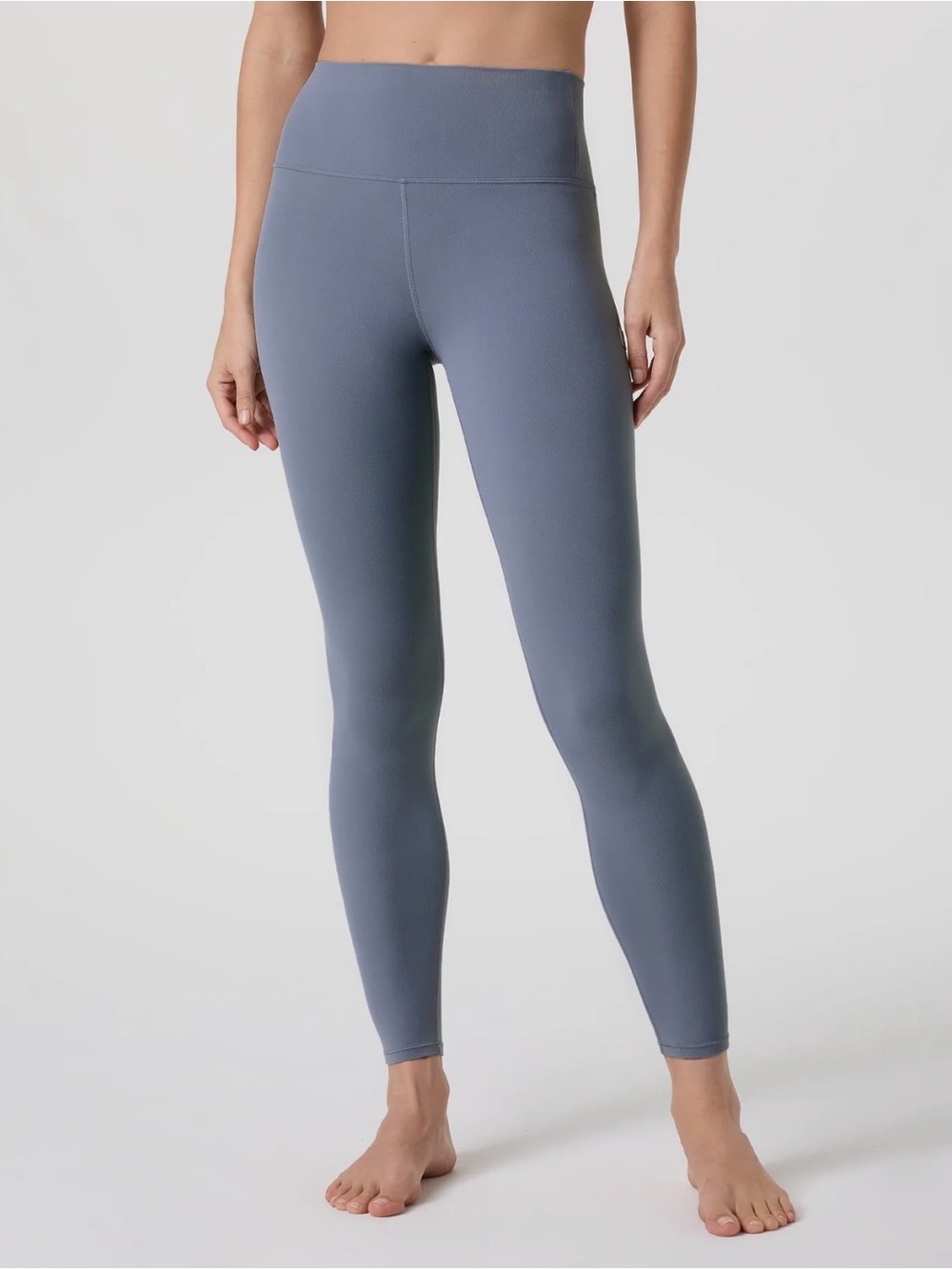 Vuori AllTheFeels Leggings Blue Heron Size Small High Rise 7/8